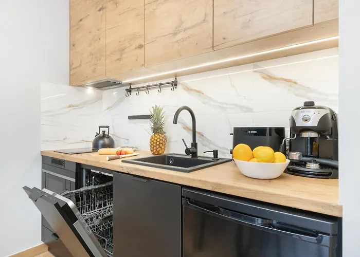 Baltic Twist With Balcony By Renters Lägenhet Jastrzębia Góra