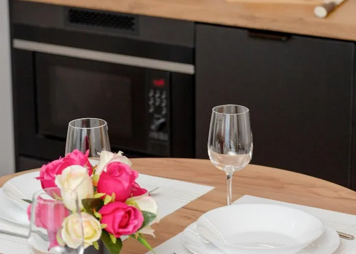 Lägenhet Baltic Twist With Balcony By Renters Jastrzębia Góra