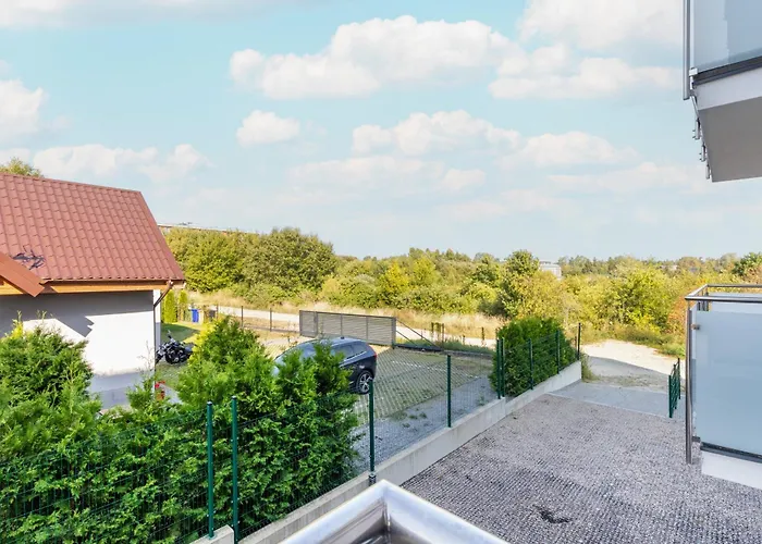 Baltic Twist With Balcony By Renters Lägenhet Jastrzębia Góra